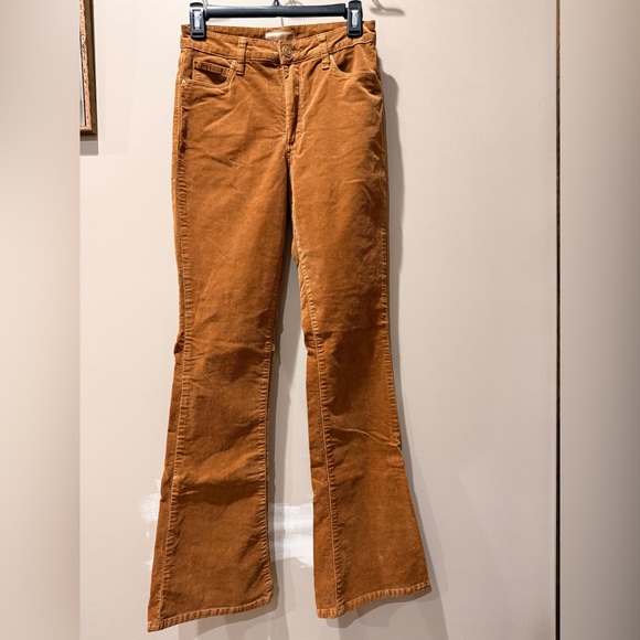 Kut from the Kloth Tan Corduroy Pants - Picture 1 of 6